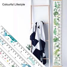 Us 4 69 42 Off Wooden Wall Hanging Baby Child Kids Growth Chart Height Measure Ruler Wall Sticker Decorative Child Kids Growth Chart Nursery In Wall