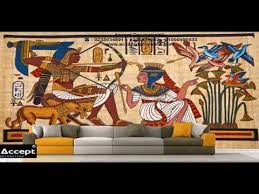 ورق جدران 3d فرعوني Youtube Ancient Egyptian Art Egyptian Art Art