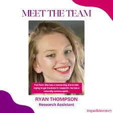 Finally, former Special Directed Lab Students Yvonne Pelau and Ryan  Thompson are continuing with us as Research Assistants! Yvonne is a  fourth-year in Psychology (BAH) and Concurrent Education at  @queensuniversity and looks