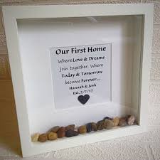 It's all in the personal touches. Personalised New Home Gift Frame House Warming Our First Home Wedding Present In Home Furniture Di First Home Gifts New Home Gifts House Warming Gift Diy