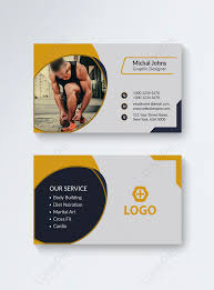 Gym business card have neat and clean, a black and white color design. Gym Business Card Vector Template Image Picture Free Download 450063267 Lovepik Com