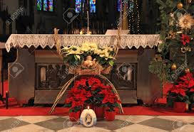 Flickr is almost certainly the best online photo management and sharing application in the world. Altar In Catholic Church With Christmas Decoration Stock Photo Picture And Royalty Free Image Image 66051552
