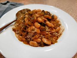 Baked beans (a family recipe from chef patrick o'connell). Vegan Great Northern Beans Recipe Slow Cooker Comfort Food