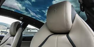 Liquid silver with warm charcoal hide interior. Ferrari Gtc4lusso Interior Ferrari Lake Forest