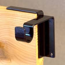 Blackout shades can cancel out bright morning light, while sheers allow radiant light. Ri Firm Nails Screw Less Curtain Rod Brackets Pr Com