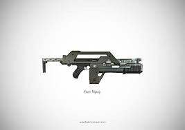 25 Of The Most Famous Guns In Cinema Guns Big Guns Ripley