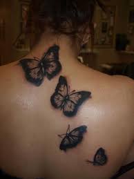 65 Tatouages De Papillon 3d Club Tatouage Black Butterfly Tattoo Realistic Butterfly Tattoo 3d Butterfly Tattoo