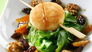 Recette Piques De Chevre Chaud Aux Fruits Secs Et Au Miel D Acacia Facile Pour 4 Personnes Recette Chevre Chaud Miel Acacia Fruits Secs