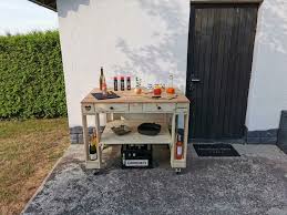 Grilltisch Outdoorkuche Garten Tisch Beistelltisch Europalette In Saarland Blieskastel Ebay Kleinanzeigen In 2020 Grilltisch Mobel Aus Paletten Beistelltisch