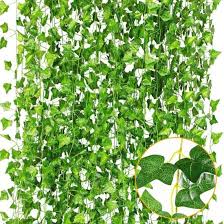 Ycbingo artificial vines, 83ft (12pcs) faux fake ivy leaves hanging greenery garland vine plant for garden wedding party home wall decoration (scindapsus) 4.3 out of 5 stars. Wholesale Indoor Decoration Artificial Ivy Wall Outdoor Hanging Leaves Greenery Vine Plants For Wedding Party China Ivy And Artificial Ivy Price Made In China Com