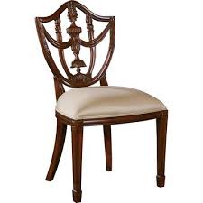 Maitland Smith Carved Hepplewhite Upholstered Queen Anne Back Side Chair In Mahogany Perigold In 2020 Side Chairs Maitland Smith Furniture Chair
