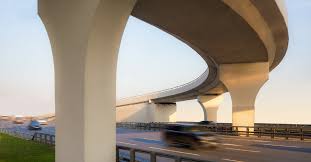 Road Highway Overhead Flyover Overpass Ramp With Vehicle On Entry Exit  Structures Stock Photo, Picture And Royalty Free Image. Image 89993861.