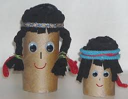 Kama: Zabawy plastyczne z dziećmi: indiańska wioska - część I ...