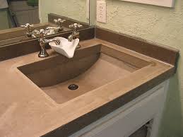 concrete sink tutorial decorative