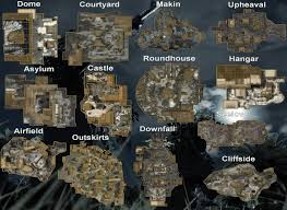 Cod Maps Map Cod World At War World