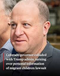 A new lawsuit alleges Colorado Governor Jared Polis collaborated with the  Trump administration after it issued a secret subpoena to force Colorado  officials to turn over personal information