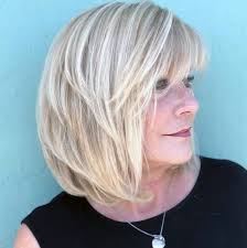 Let's keep the gray hair inspo coming! Top 50 Best Medium Length Hairstyles For Women Over 50 Shoulder Length Ideas