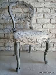 French Script Chair Painted Chairs Painted Furniture Furniture Makeover