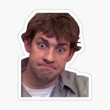 Jim Halpert Style Stickers for Sale