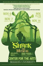 Shrek The Musical Poster Shrek Broadway Posters Musicals