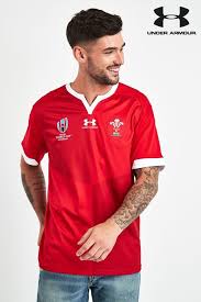Mens Under Armour Wales Wru Rugby World Cup 2019 Jersey Red Rugby World Cup Under Armour Rugby