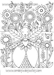 If you purchase from a partnership site, i may earn a commission. Coloring Pages Kids Fairy Garden Coloring Sheet