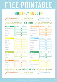 Free sample financial budget worksheet. 12 Free Budget Templates To Get Your Money Under Control