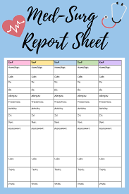 33 downloadable nursing brain sheet templates. 5 And 6 Patient Nurse Report Med Surg Report Sheet Med Surg Etsy Nurse Brain Sheet Med Surg Nursing Nurse Organization