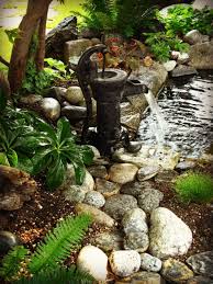 Garden Decor Smallponds Smallgardenponds Backyardponds Backyardwaterfeature Smallfishpond Smallwatergardens Gardenf In 2020 Brunnen Garten Garten Ideen Garten