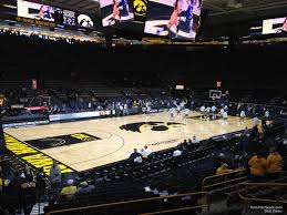 carver hawkeye arena section l rateyourseats com