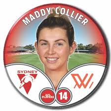 2023 AFLW S7 Sydney Swans Player Badge