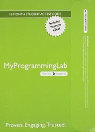 Mylab Programming With Pearson Etext Access Card For Starting Out With Java From Control Structures Through Objects Https Sof Pearson Cards Software