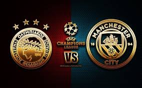 2021 concacaf champions league final. Download Wallpapers Olympiacos Piraeus Vs Manchester City Season 2020 2021 Group C Uefa Champions League Metal Grid Backgrounds Golden Glitter Logo Olympiacos Piraeus Fc Manchester City Fc Uefa For Desktop Free Pictures For
