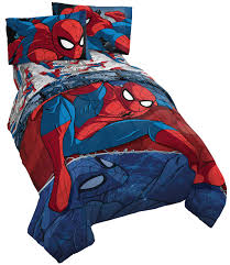 Check out our spiderman bedding selection for the very best in unique or custom, handmade pieces from our duvet covers shops. Amazon Com Jay Franco Marvel Spiderman Burst 4 Piece Twin Bed Set Includes Reversible Comforter Sheet Set Bedding Super Soft Fade Resistant Microfiber Official Marvel Product Home Kitchen