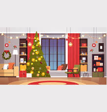 Most relevant best selling latest uploads. Christmas Living Room Cartoon Vector Images Over 860