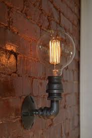 Simple Industrial Wall Sconce Single Edison Wall Light Industrial Lighting Industrie Leuchten Wandleuchte Und Lampen