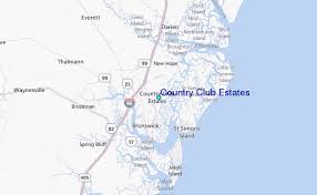 Country Club Estates Tide Station Location Guide