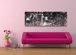 Panoramic Black And White Canvas Prints Abstract Panoramic Wall Art By Contemporary Artist Sam Freek Large Pink Black And White Abstract Panoram Panoramic Wall Art Black And White Wall Art Wall Art