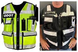 Custom Safety Reflective Vest By The Vest Guy Safety Vest Safety Slogans Mens Vest