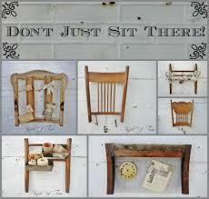 Don T Just Sit There Repurposed Chair Parts Chairs Repurposed Repurposed Ladders Diy Furniture