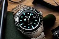 42mm "Sprite" Diver Dress GMT Watch Kit | NH34 GMT Dive Watch ...