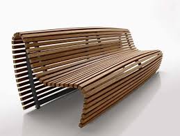 A Modern Garden Bench Timber Bench Seat Wood Bench Outdoor Modern Kitchen Bench