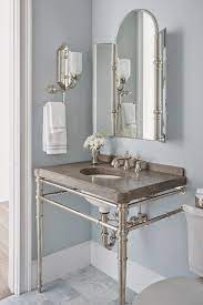 Some of our popular bathroom paint colors include courtyard blue, sierra sand, toasted cashew gray bathroom paint comes in many different shades and hues, including greige, charcoal, taupe and slate with so many bathroom color ideas to choose from, you may have a hard time deciding what. 6 Gorgeous Light Blue Grey Paint Colors For Calm Interiors Hello Lovely