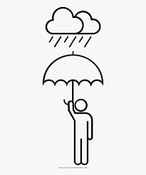 Print and color spring pdf coloring books from primarygames. Rain Umbrella Coloring Page Line Art Hd Png Download Transparent Png Image Pngitem