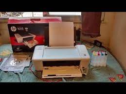 Windows 8 32 bit / 8.1 32 bit: Hp Deskjet Ink Advantage 1015 Printer Com Bulk Ink Sonoro Youtube