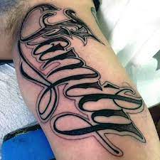 Here is the word 'family' and heartbeat inked as a thought everything considered the lower arm of this individual. 27 Best The Word Family Tattoo Designs Ideas Family Tattoo Designs Tattoo Designs Family Tattoos