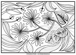 Here you will find flower coloring pictures. Flower Coloring Pages Printable Dimensions Of Wonder