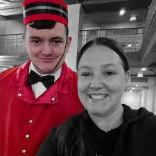 Justin finished his summer off with the OHA Ghost Walks for the Syracuse  Hotel Cinntennial. He was a 1920s Bellhop named Henry. Henry has a bad back  and gastrointestinal problems and seems