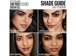 Choose from contactless same day delivery, drive up and more. Maybelline New York Tattoostudio Waterproof Eyebrow Gel Makeup Warm Brown 0 23 Fluid Ounce Ingredients And Reviews