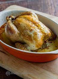How To Oven Roast Whole Chicken Juicy Tender Best Recipe Box Recipe Baked Whole Chicken Recipes Easy Roasted Chicken Recipe Whole Baked Chicken